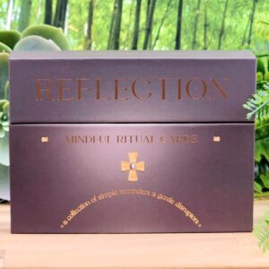 Reflection Mindful Ritual Cards by Prism and Fleur - Front Cover