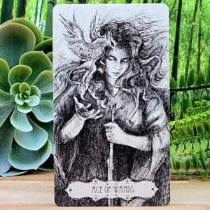 The Ace of Wands Tarot Card