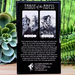 Tarot of the Abyss Tarot Cards by Ana Tourian - Back Cover