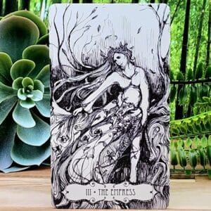 Tarot of the Abyss Tarot Cards by Ana Tourian - The Empress