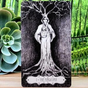 Tarot of the Abyss Tarot Cards by Ana Tourian - The Magician