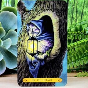 The Hermit Tarot Card