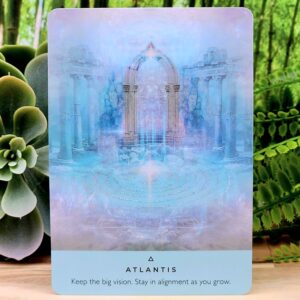 The Healing Waters Oracle Cards by Rebecca Campbell - Atlantis