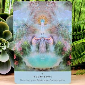 The Healing Waters Oracle Cards by Rebecca Campbell - Bounteous