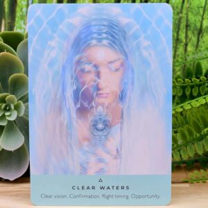 The Healing Waters Oracle Cards by Rebecca Campbell - Clear Waters