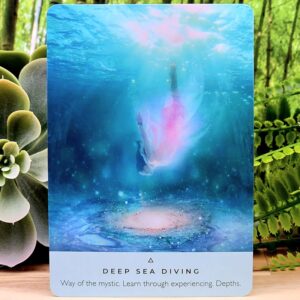 Deep Sea Diving Oracle Card