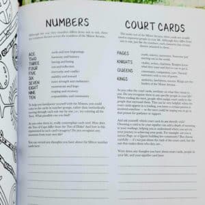 The Luna Sol Healing Through Tarot Guidebook by Darren Shill - Numbers and Court Cards