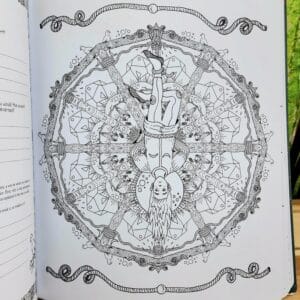 The Hanged Man Colouring Page