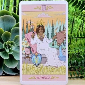 The Luna Sol Tarot Cards by Darren Shill - The Empress