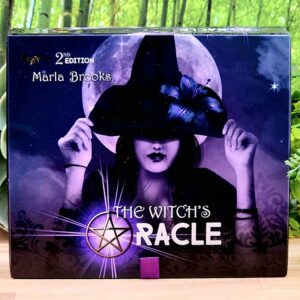 The Witch's Oracle Cards 2nd Edition by Marla Brooks - Front Cover