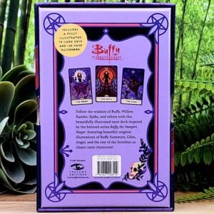 Buffy The Vampire Slayer Tarot Cards by Karl Mountford - Back Cover