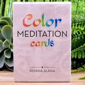 Color Meditation Oracle Cards by Silvana Alasia - Front Cover