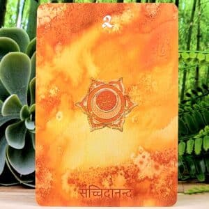 Color Meditation Oracle Cards by Silvana Alasia - Orange - Trust and balance