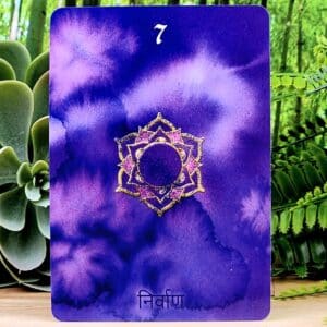 violet - Transcendental Consciousness card