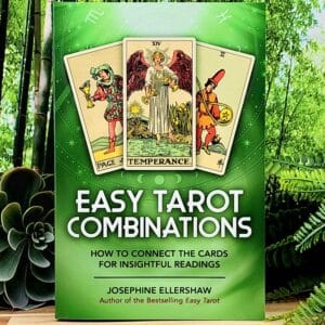 Easy Tarot Combinations by Josephine Ellershaw - Front Cover