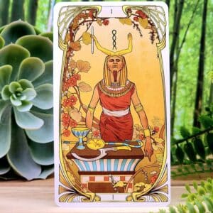 Egyptian Art Nouveau Tarot Cards by Giulia Massaglia - The Magician