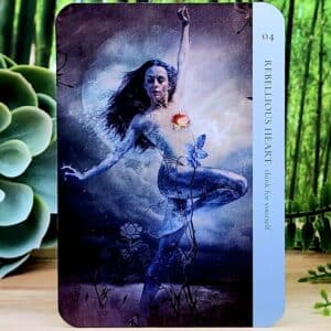 Healing Heart Oracle Cards by Inna Segal - Rebellious Heart