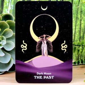 Moonology Messages Oracle Cards by Yasmin Boland - Dark Moon - The past