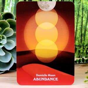 Moonology Messages Oracle Cards by Yasmin Boland - Domicile Moon - Abundance