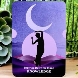 Moonology Messages Oracle Cards by Yasmin Boland - Drawing Down the Moon - Knowledge