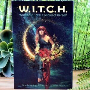 W.I.T.C.H Oracle Cards and Guidebook by Angi Sullins - Front Cover