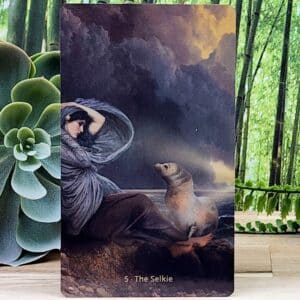 W.I.T.C.H Oracle Cards and Guidebook by Angi Sullins - The Selkie