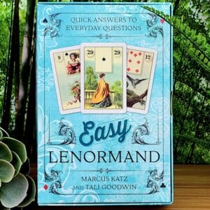 Easy Lenormand Oracle Cards by Marcus Katz and Tali Goodwin - Front Cover