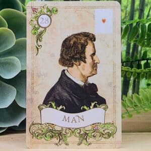 Old Style Lenormand Fortune-Telling Cards by Alexander Ray - Man