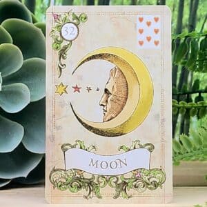 Old Style Lenormand Fortune-Telling Cards by Alexander Ray - Moon