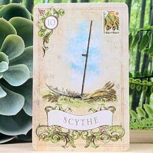 Old Style Lenormand Fortune-Telling Cards by Alexander Ray - Scythe