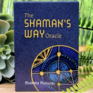 The Shaman's Way oracle Cards by Michelle Motuzas - Front cover