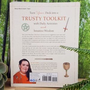 Your Tarot Toolkit Softcover Book by Ru-Lee Story - Back Cover