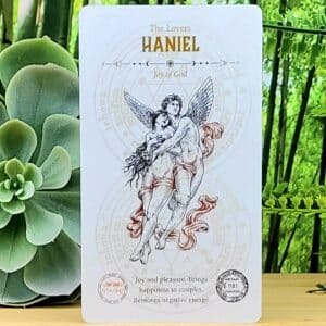 Angel Tarot Cards and Guidebook by Travis McHenry - Haniel