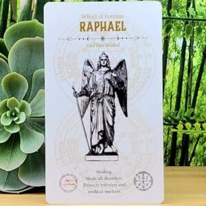 Angel Tarot Cards and Guidebook by Travis McHenry - Raphael