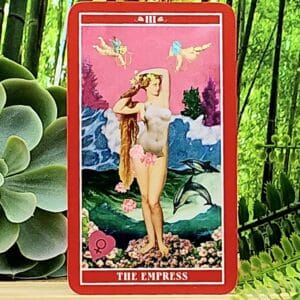 Goddess Of Love Tarot Cards by Gabriela Herstik - The Empress