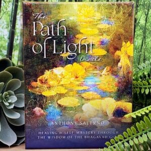 The Path of Light Oracle Cards Deluxe Edition by Anthony Salerno - Front Cover