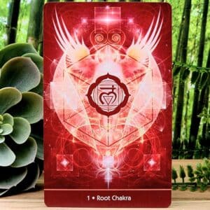 Visions of the Soul Meditation and Portal Cards by Kim Dreyer - Root Chakra