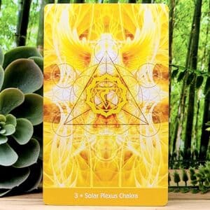 Visions of the Soul Meditation and Portal Cards by Kim Dreyer - Solar Plexus Chakra