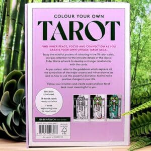 Colour Your Own Tarot Cards - Back Cover