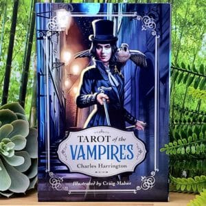 Tarot of the Vampires Tarot Cards by Charles Harrington - Front Cover