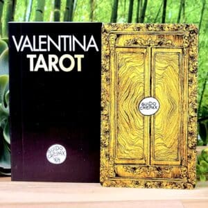 Valentina Tarot Cards and Guidebook by Guido Crepax - Guidebook and back of cards