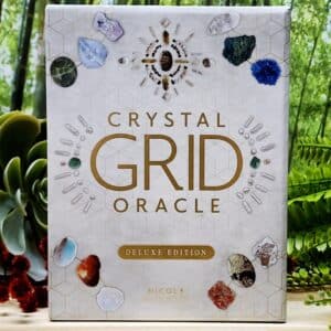 Crystal Grid Oracle Deluxe Edition by Nicola McIntosh - Front Cover