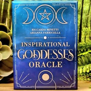 Inspirational Goddesses Oracle Cards by Riccardo Minetti and Arianna Farricella - Front cover
