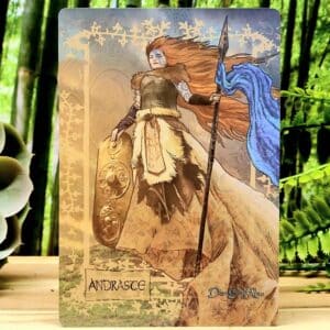 Celtic Goddesses, Witches, and Queens Oracle Cards by Danu Forest - Andraste