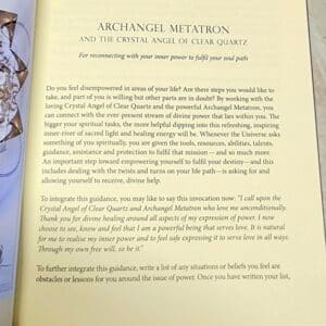 Crystal Mandala Writing Journal by Alana Fairchild - Archangel Metatron