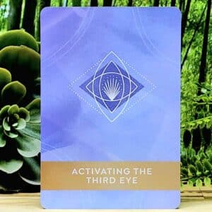 The Healing Mantra Oracle Deck by Matt Kahn - Activating the third eye