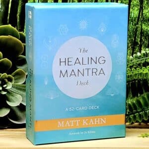 The Healing Mantra Oracle Deck by Matt Kahn - Front Cover