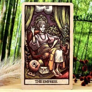 The Labyrinth Mega-Sized Tarot Deck by Minerva Siegel - The Empress