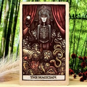 The Labyrinth Mega-Sized Tarot Deck by Minerva Siegel - The Magician