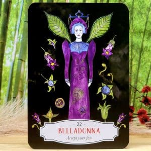 Deadly Apothecary Oracle Cards by Priestess Moon - Belladonna